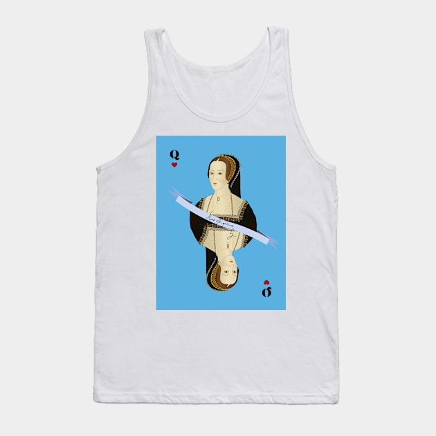 Anne Boleyn card Tank Top by vixfx